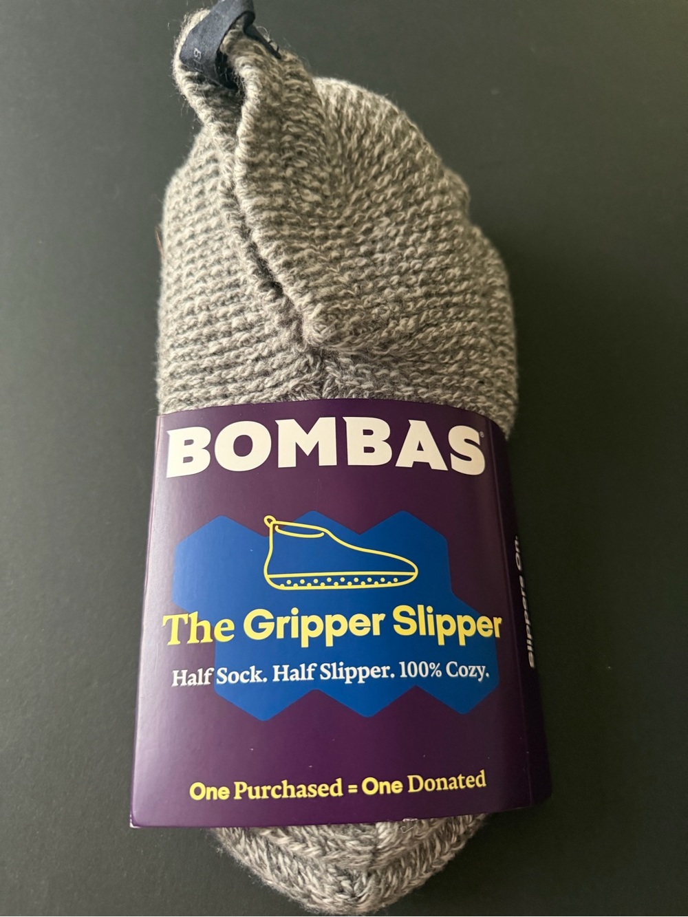 Bombas Gripper Slipper - Size small